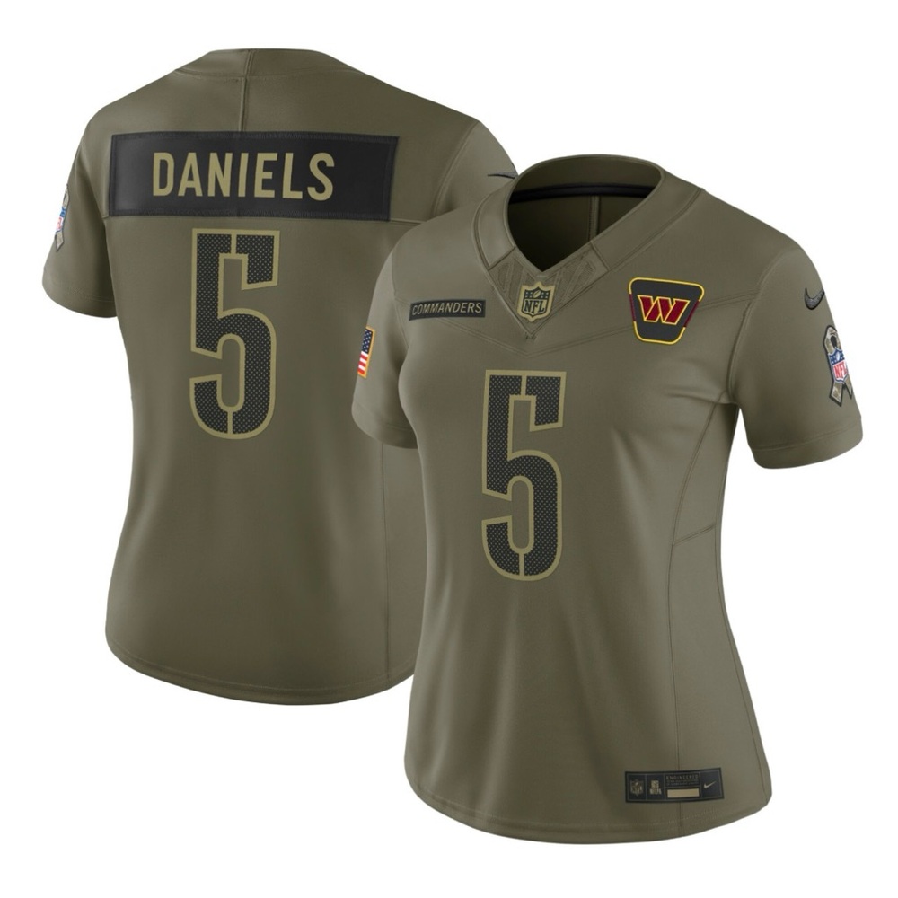 Nike Jayden Daniels Washington Commanders Salute to Service Jersey Women